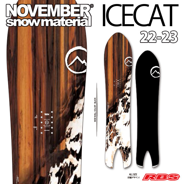 NOVEMBER 22-23 ICECAT スノーボード 日本正規品RBS