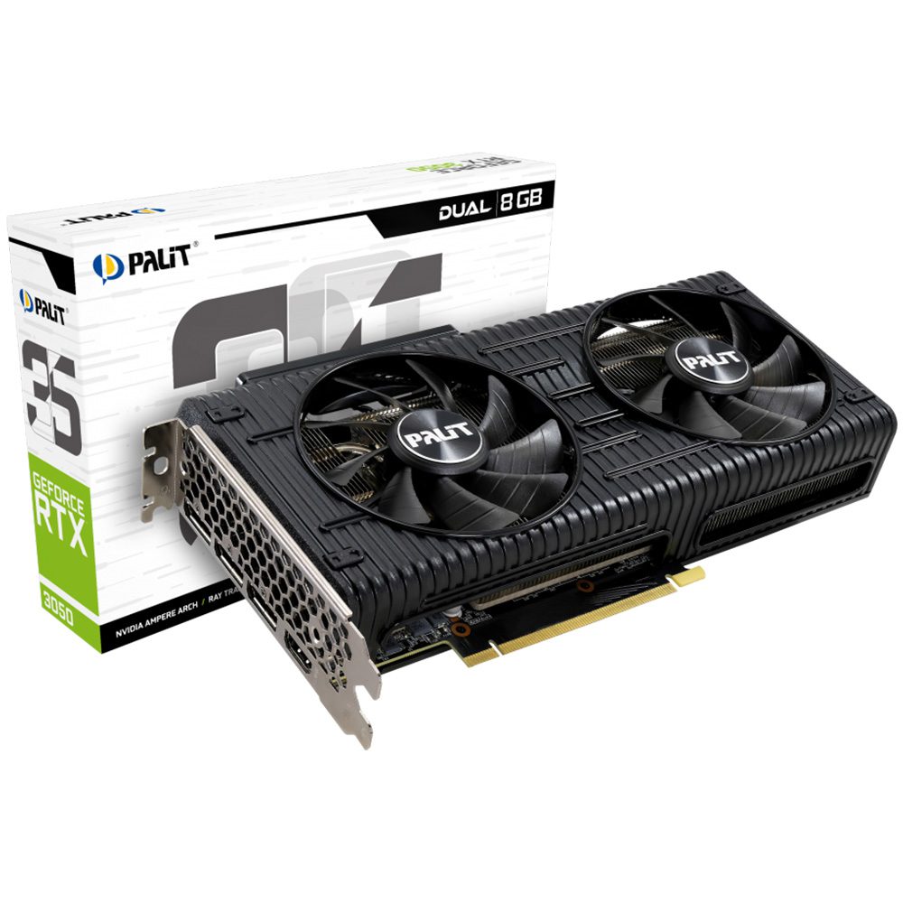 Palit GeForce RTX 3050 Dual 8GB GDDR6 | RB Tech & Games