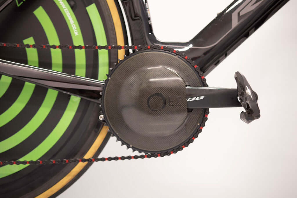 あと付けエアロ！】AEROチェーンリングカバーで手軽に空力アップ