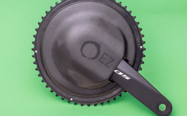 あと付けエアロ！】AEROチェーンリングカバーで手軽に空力アップ