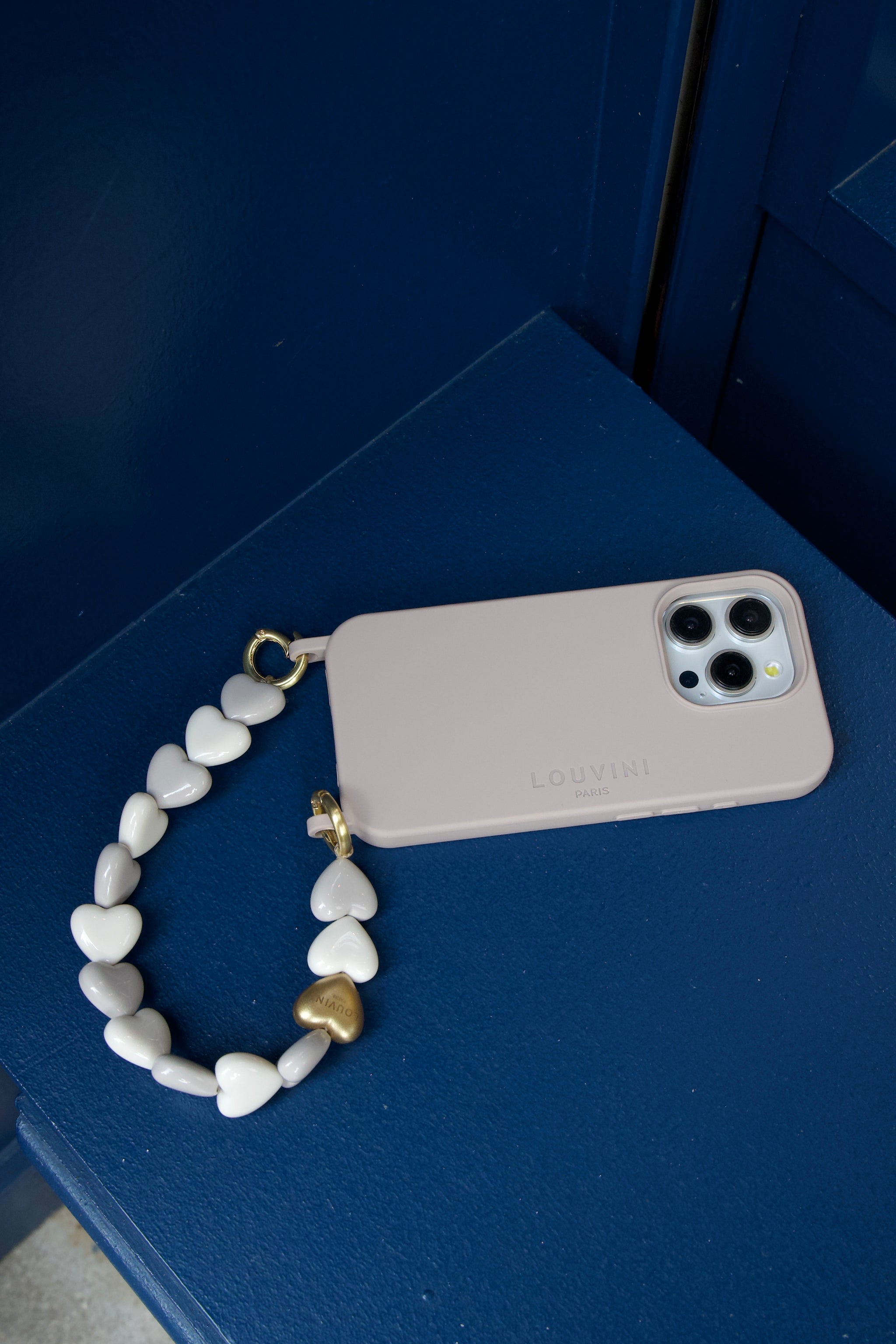 ハンドストラップ PETIT CUORE GRAY-WHITE – R deco interiors