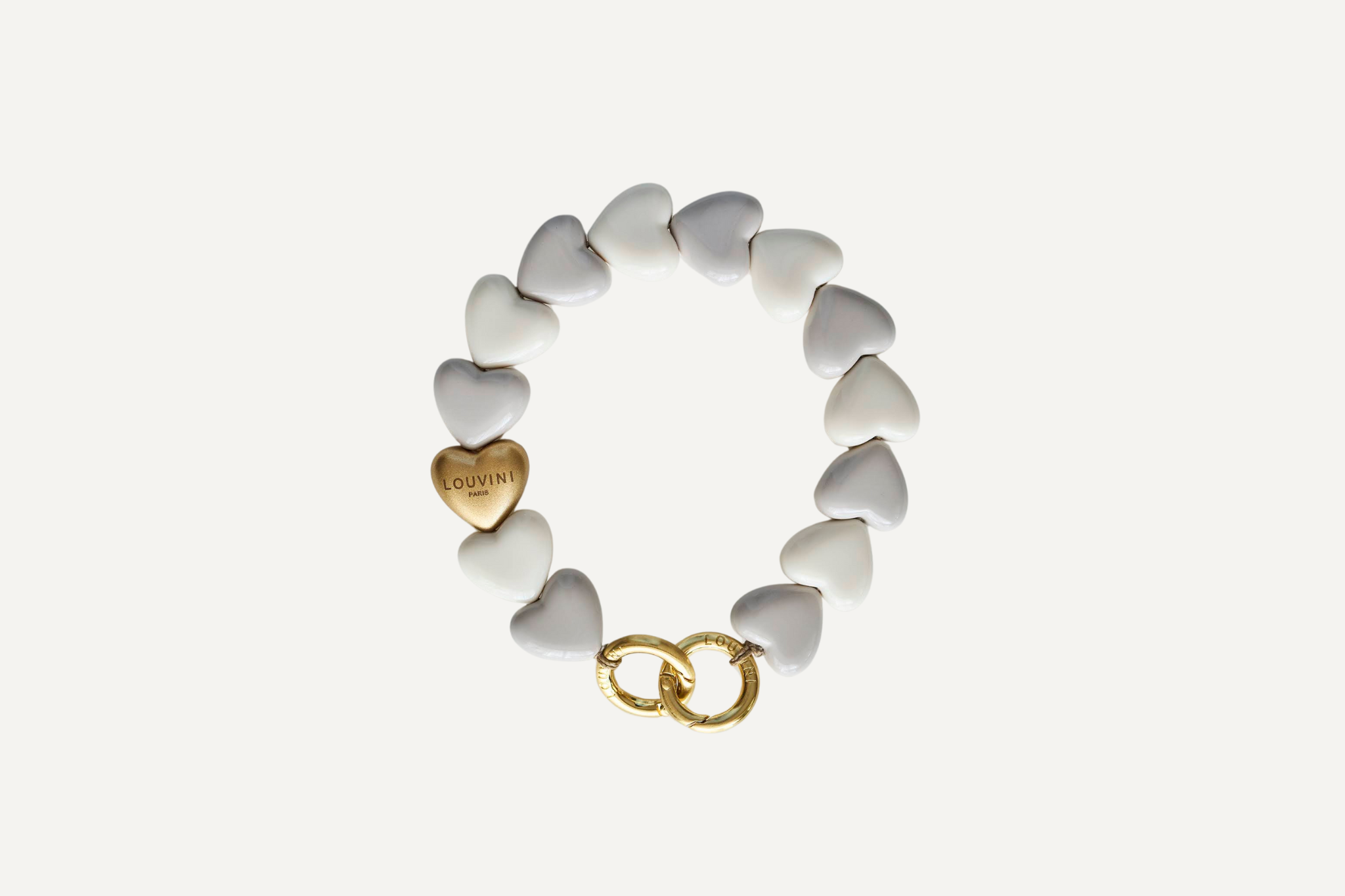 ハンドストラップ PETIT CUORE GRAY-WHITE – R deco interiors