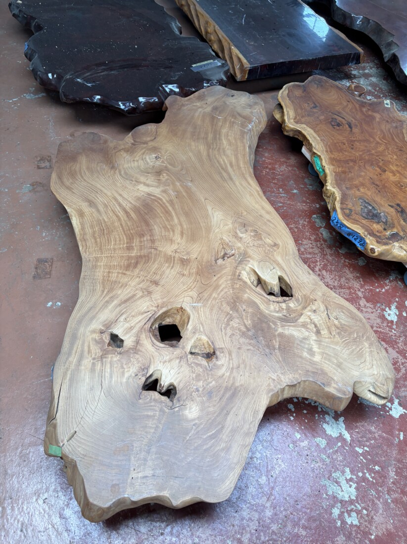 古材 一枚板 一枚板テーブル 未仕上 プレミアム ＃TK-019 ブビンガ 虎