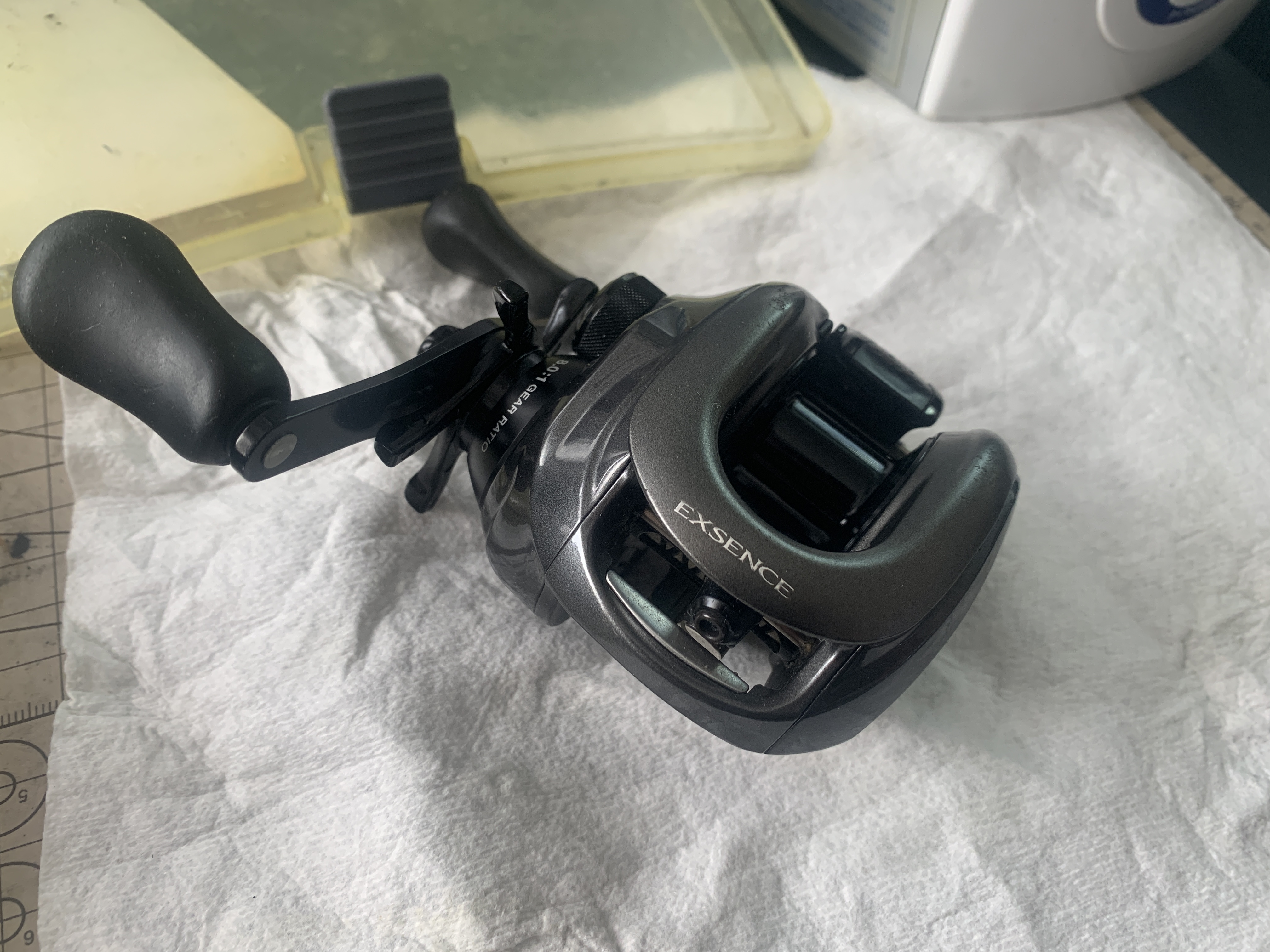 13 エクスセンスDC オーバーホール ＜飛距離が出ない、スプール回転に