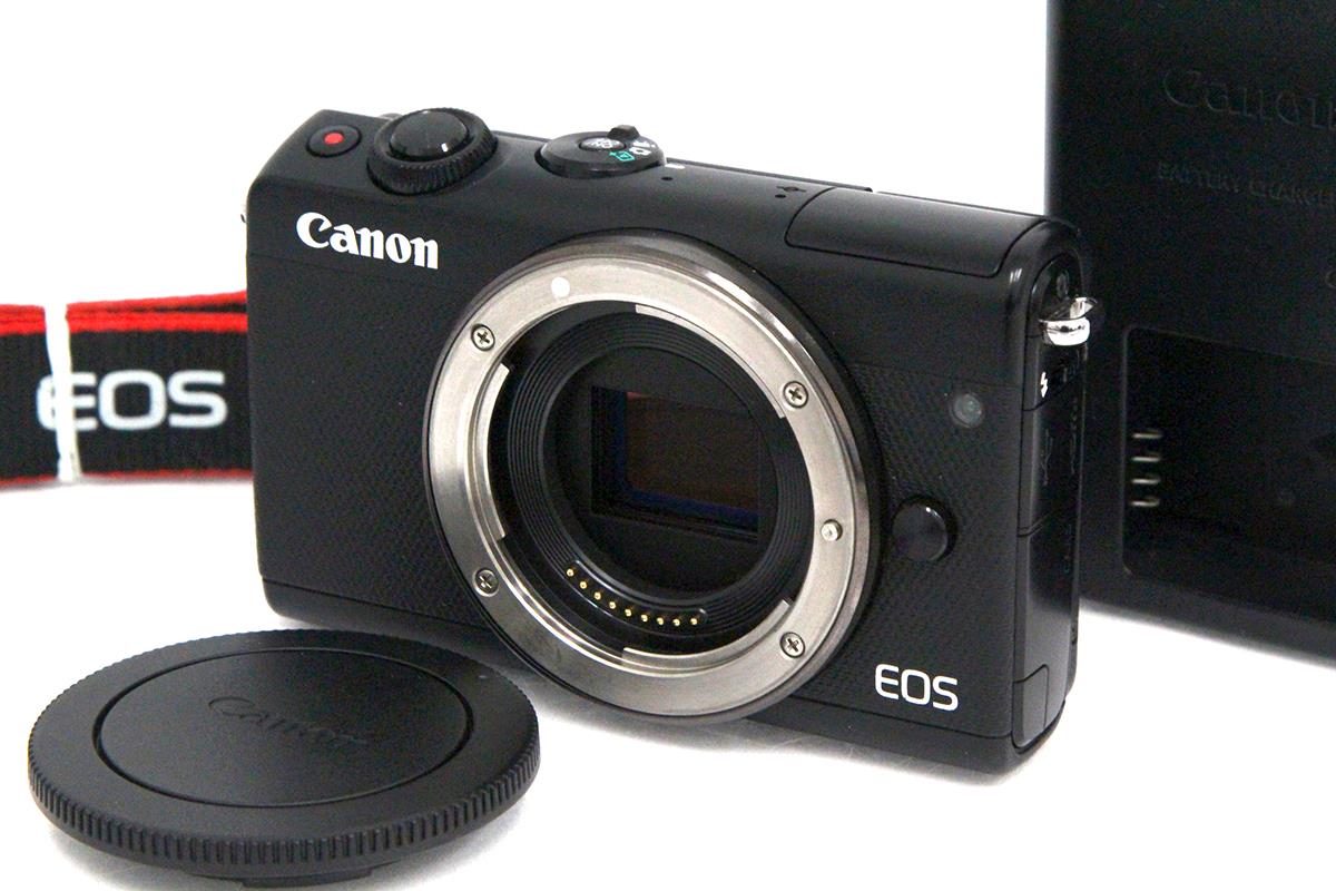 美品】CANON キャノン EOSM100 ブラック カメラ 【公式通販】