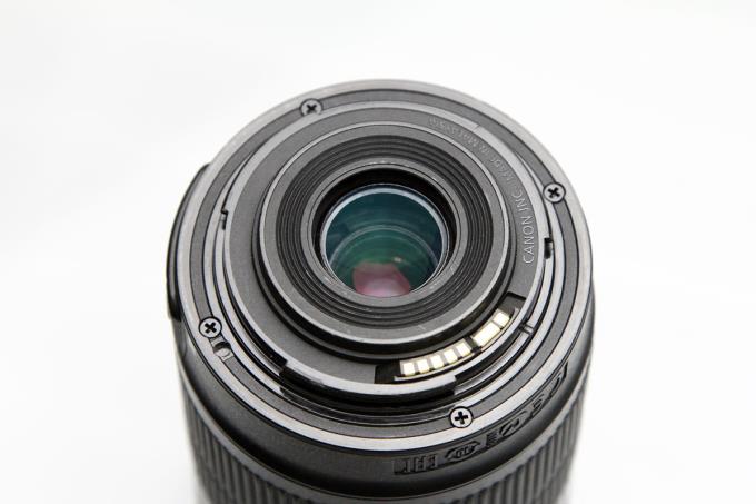 EF-S55-250mm F4-5.6 IS STM 別売りレンズフード付き 【K1182
