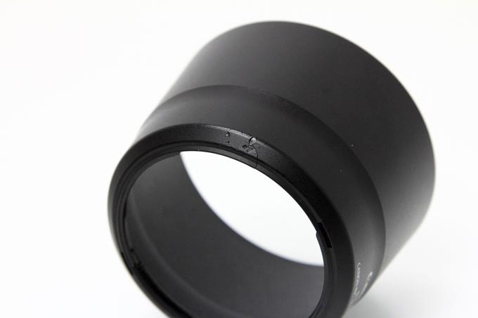 EF-S55-250mm F4-5.6 IS STM 別売りレンズフード付き 【K1182