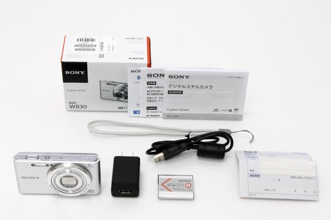 DSC-W830 サイバーショット K2986-2D2A | ソニー | コンパクトデジタル