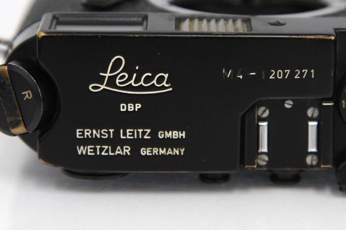 M4 オリジナル ブラックペイント γA1048-3V1A-ψ | ライカ | フィルム