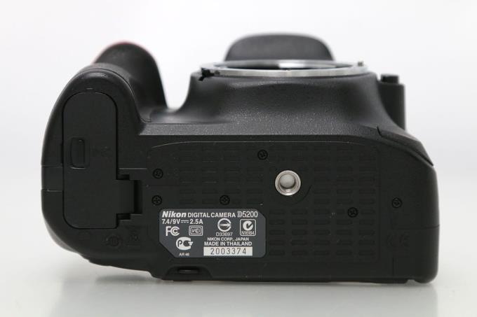 D5200 ボディ 純正リモコン バッテリー2個付 シャッター回数 約10800回