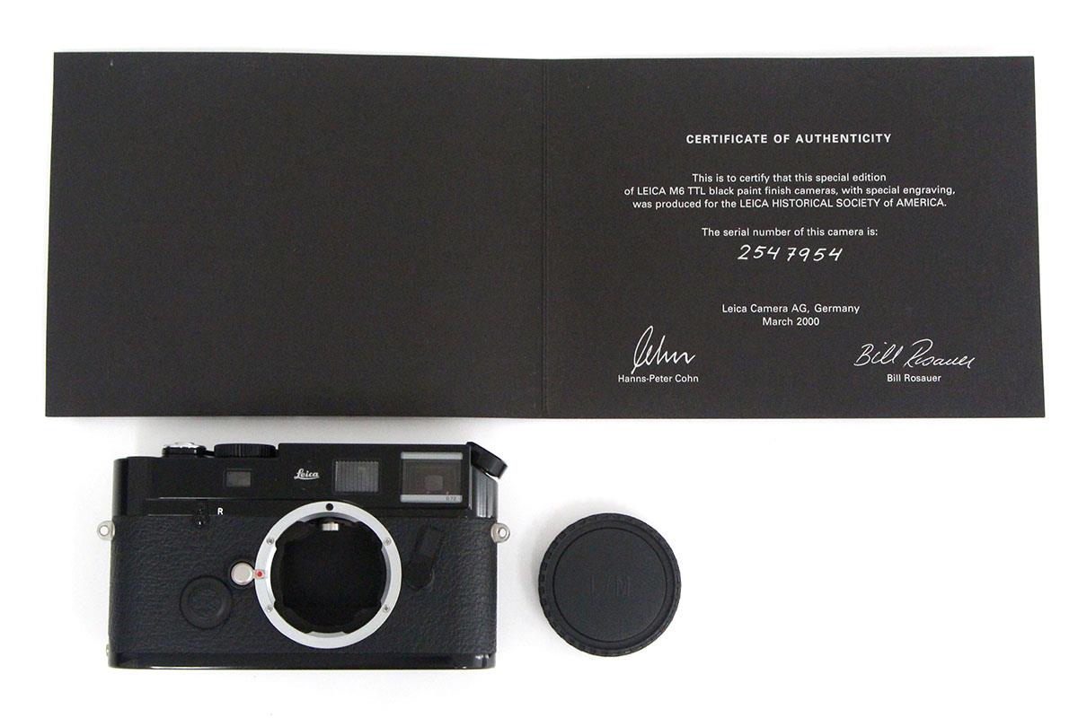 M6 TTL ボディ ブラックペイント 0.72 LHSA 限定モデル γA4421-3V1A