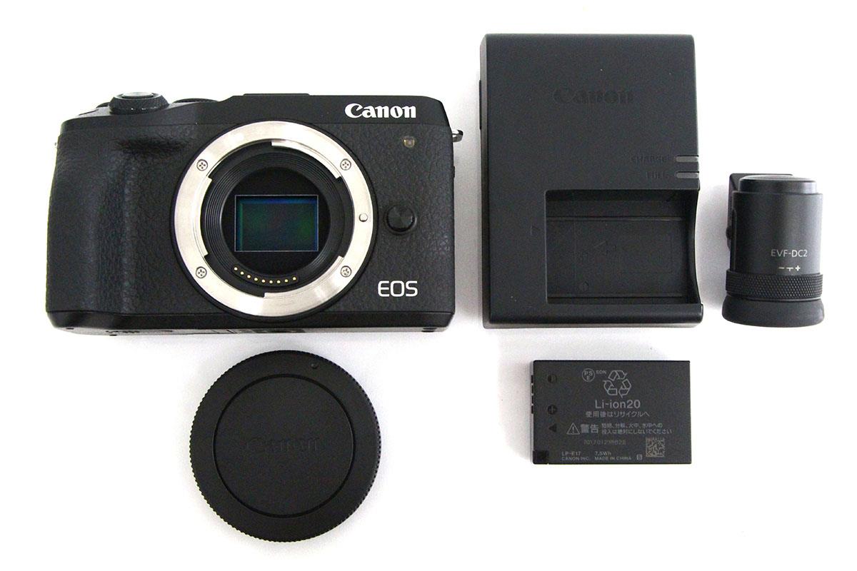 EOS M6 Mark II ボディ ブラック ビューファインダー付 γA4494-2Q2B