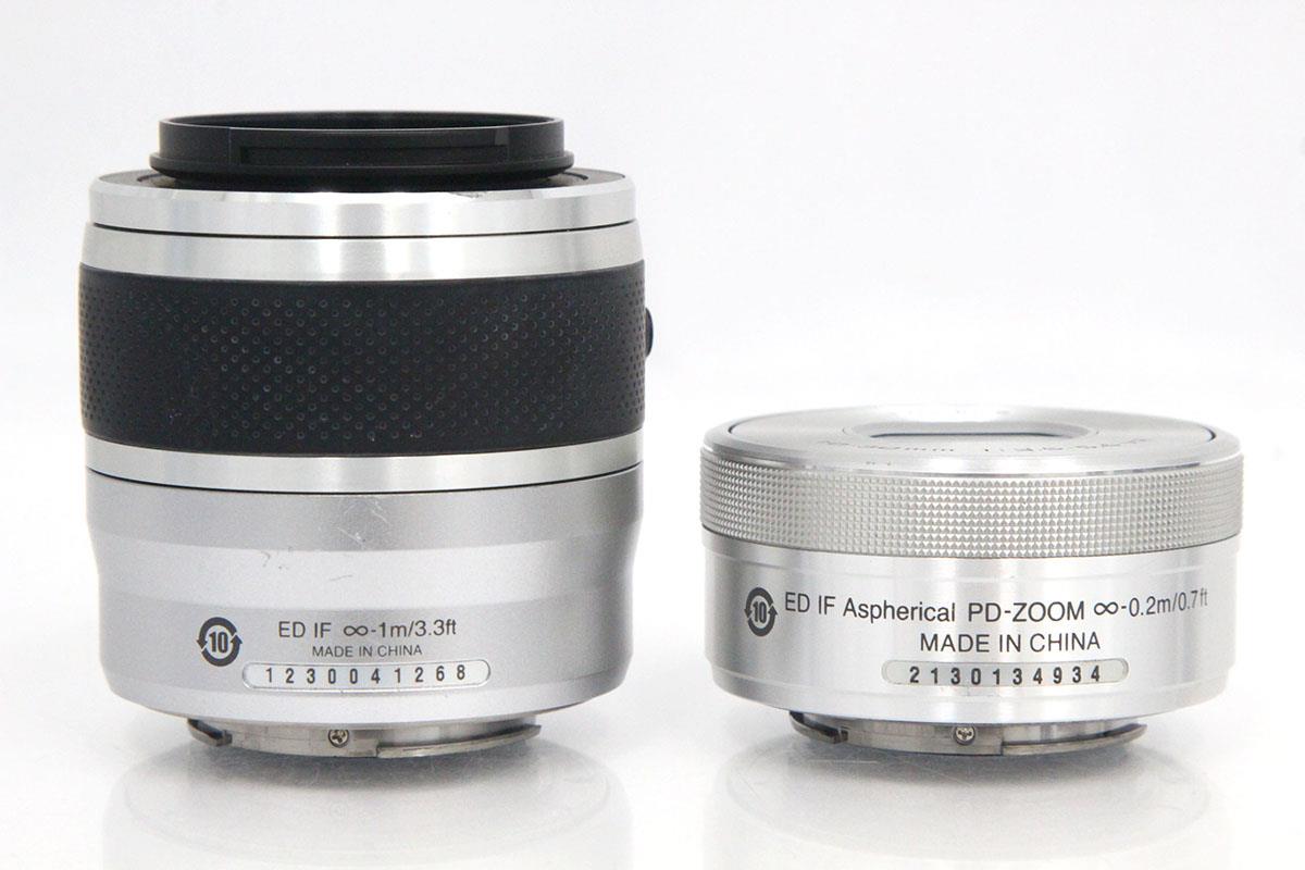 Nikon 1 J5 ダブルズームレンズキット シルバー シャッター回数 約4700