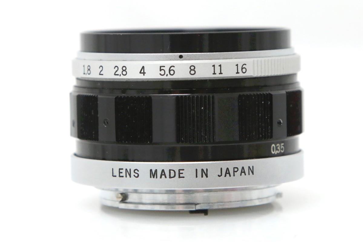 F.Zuiko Auto-S 38mm F1.8 CA01-T1274-2N1B-ψ | オリンパス | 一眼レフ