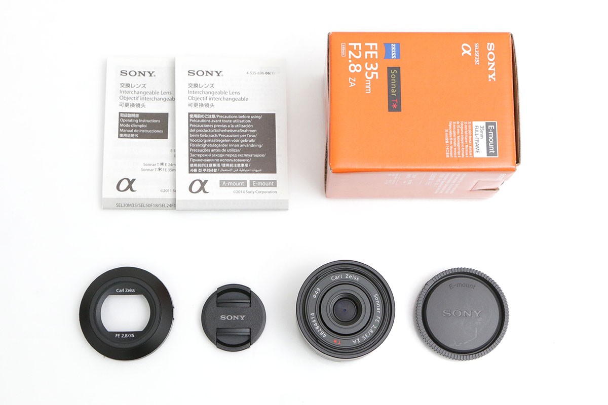 Sonnar T* FE 35mm F2.8 ZA SEL35F28Z CA01-B2540-2N3 | ソニー
