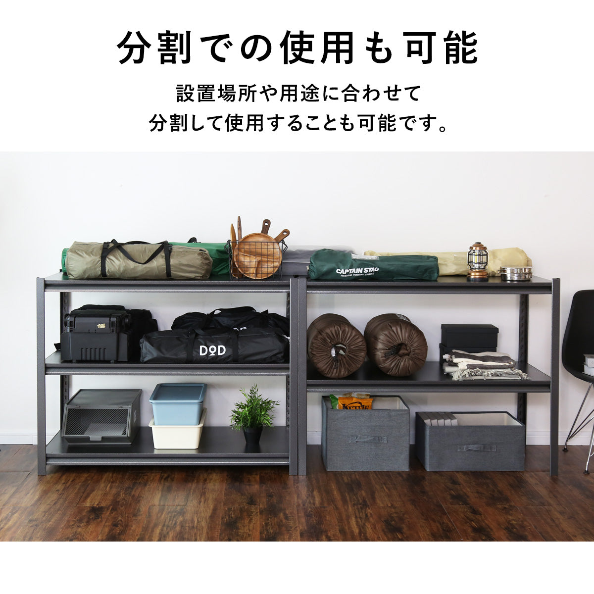 スチールラック キャビット 120×50cm 5段｜【公式】家具通販の