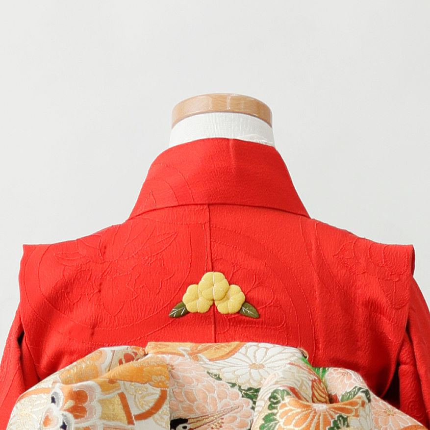 0ag57◇逸品！川島織物 祝着 松文 七五三 七歳 ハーフ成人式 全通袋帯