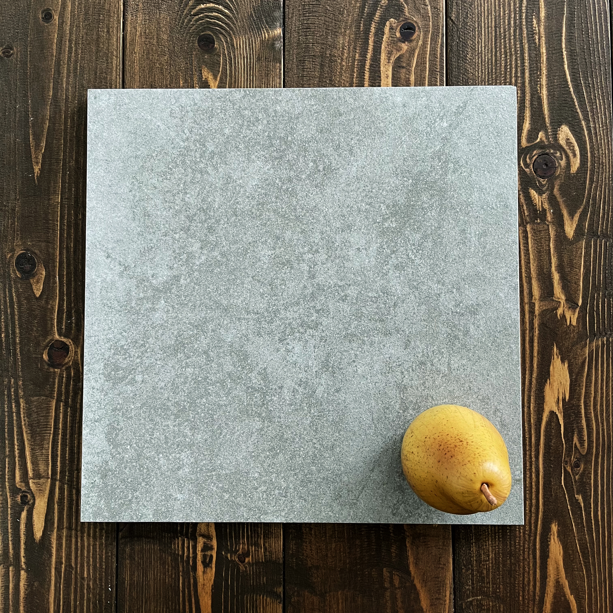 プレート／タイル 人造大理石 グレージュ コンクリート調 298×298 厚9