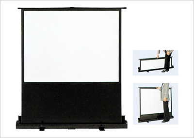 ロールアップスクリーン 100インチ（W1980×H1500mm) - レントオール福岡東