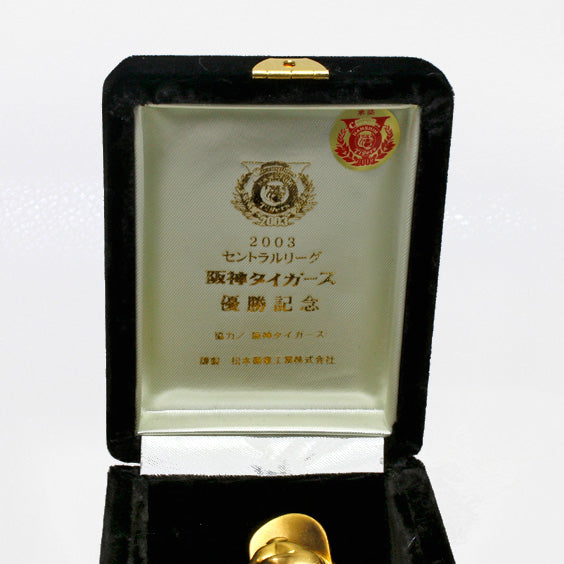 中古】 K24 置物 置き物 阪神タイガース トラッキー 2003年 セントラル