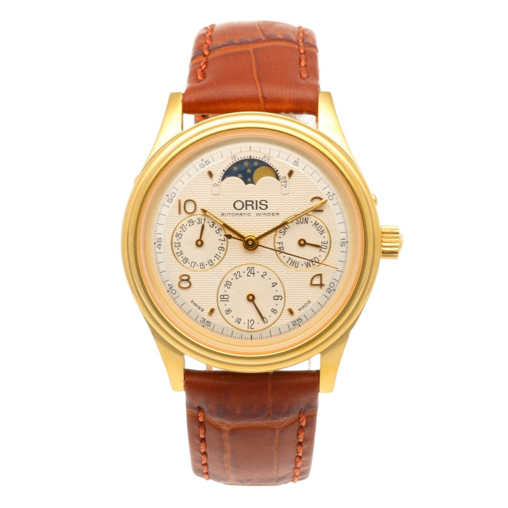 ORIS オリス ムーンフェイズ 7433 腕時計 ステンレススチール S.A.