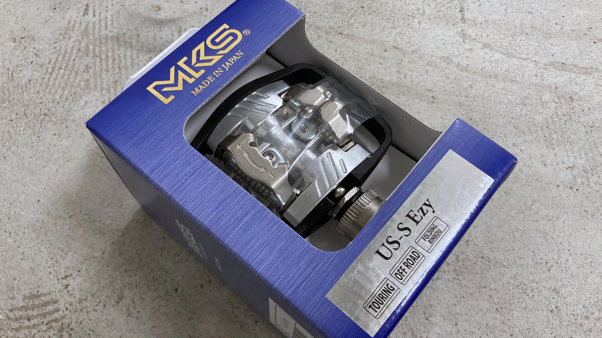 サイクルイベント限定で使うビンディングペダル MKS US-S Ezy | re
