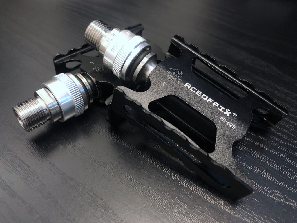 サイクルイベント限定で使うビンディングペダル MKS US-S Ezy | re