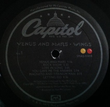 Paul McCartney & Wings - Venus And Mars (Vinyl LP with Posters