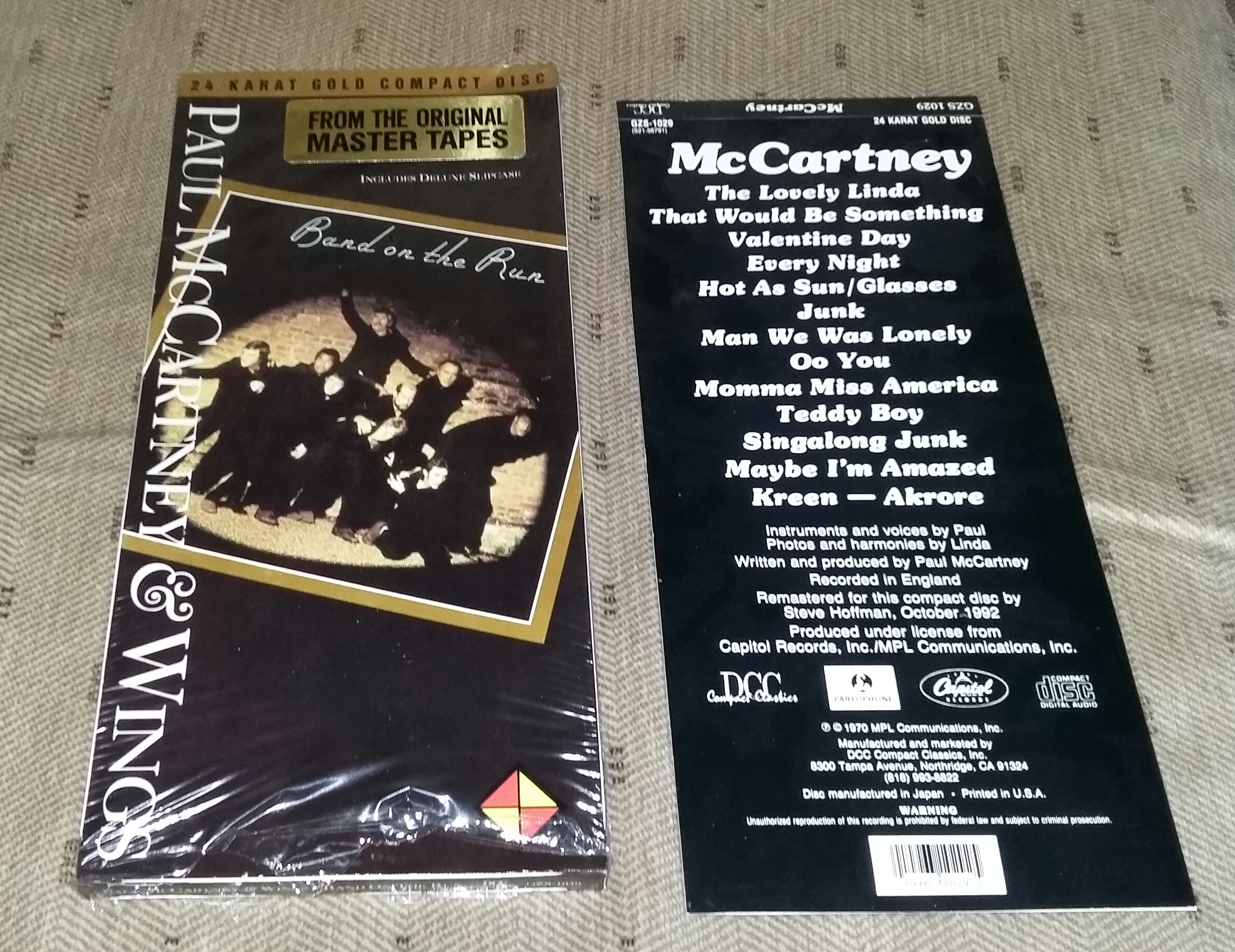 And the Gold Goes To … Paul McCartney Gold CDs (DCC and Japanese