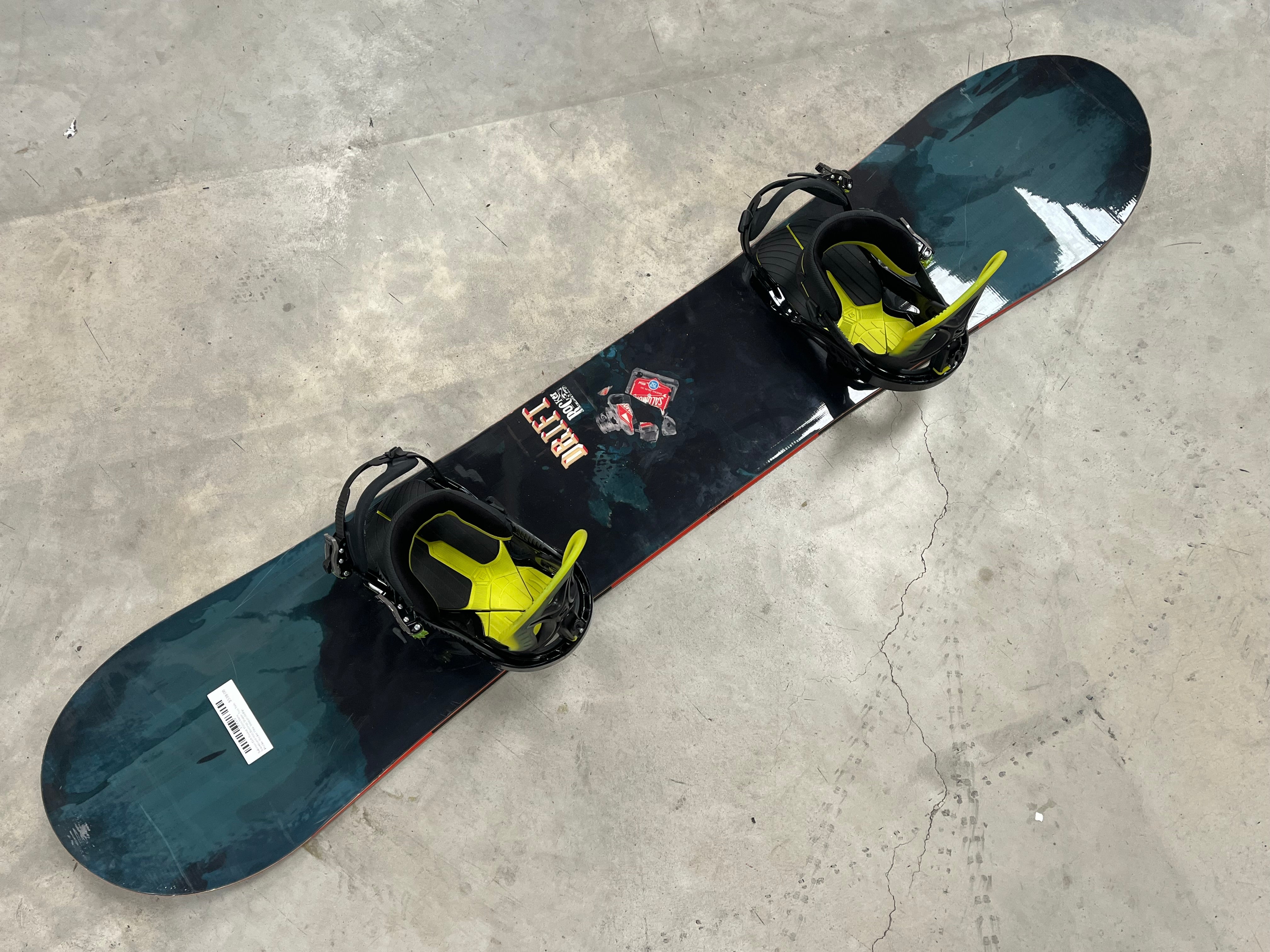 Salomon Drift Rocker 152cm Mens Snowboard With Bindings *Excellent Con