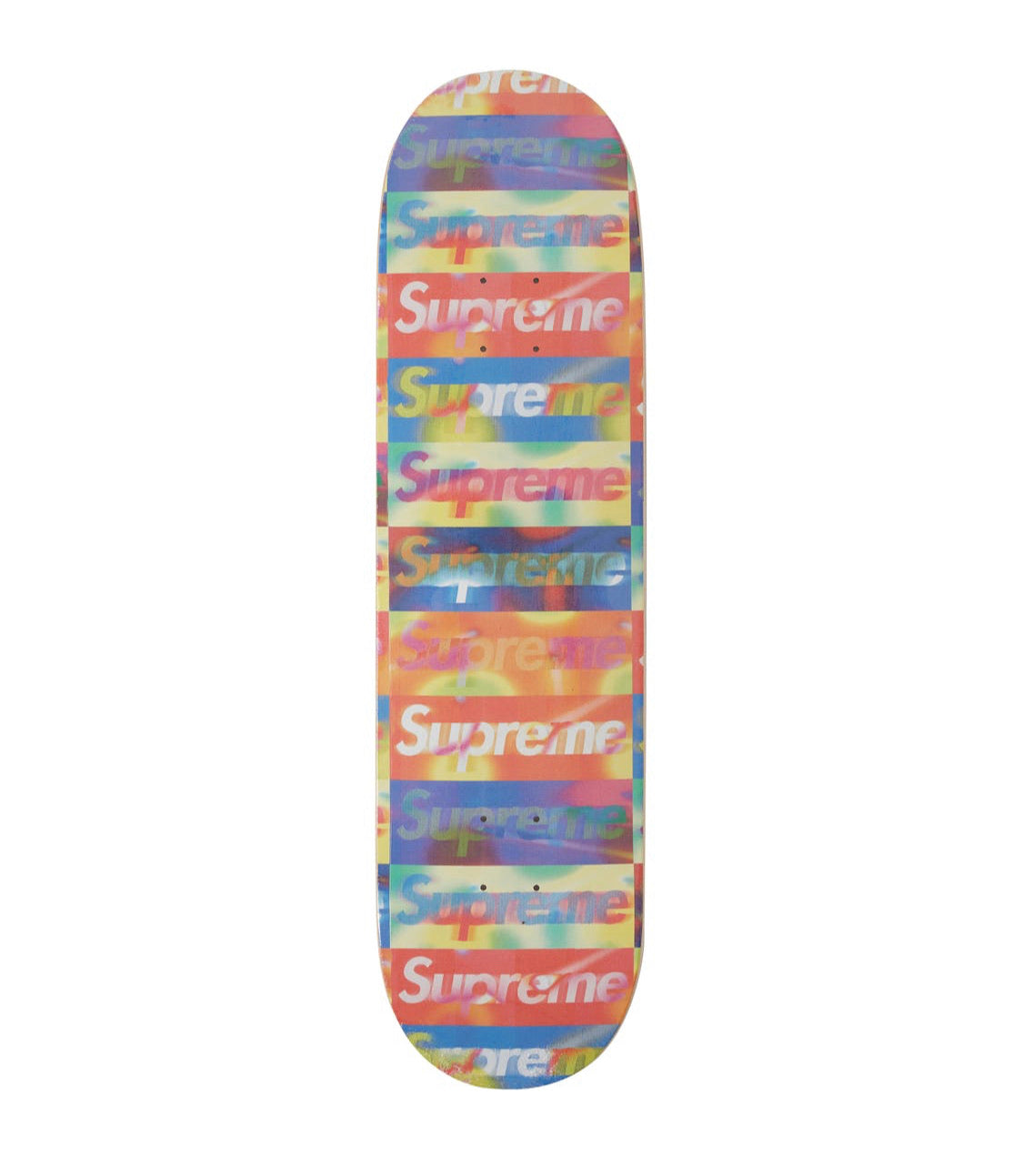 Supreme Distorted Logo Skateboard Deck | Redwood Sole