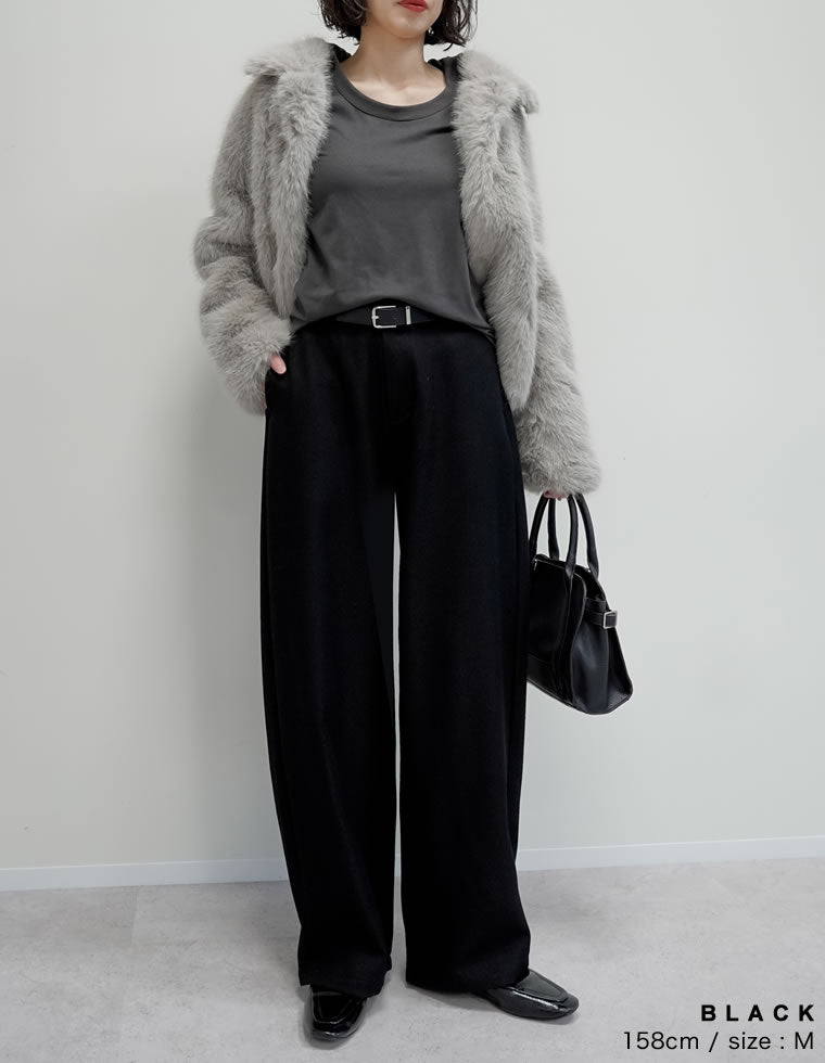 微起毛ツイルカーブスラックス - パンツ通販 | 人気レディース