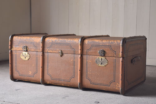 アンティーク 特大 船トランク | REFACTORY antiques