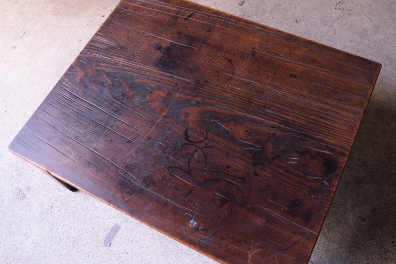 アンティーク 天板一枚板 木味の座卓 | REFACTORY antiques