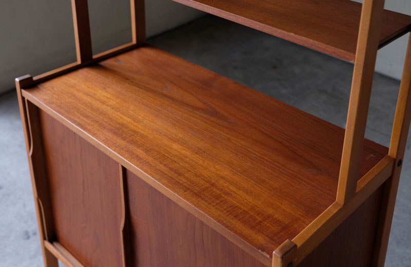 北欧ヴィンテージ チーク材ブックシェルフ | REFACTORY antiques