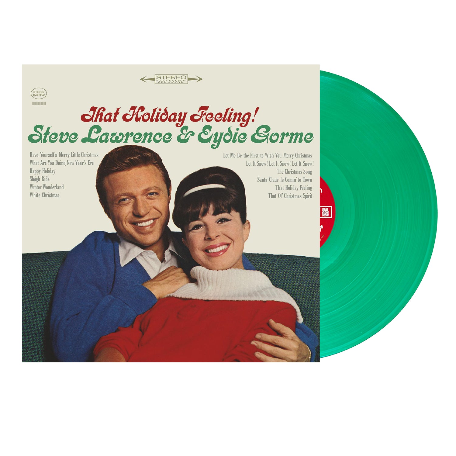 Steve & Eydie That Holiday Feeling Christmas Vinyl LP – Real Gone