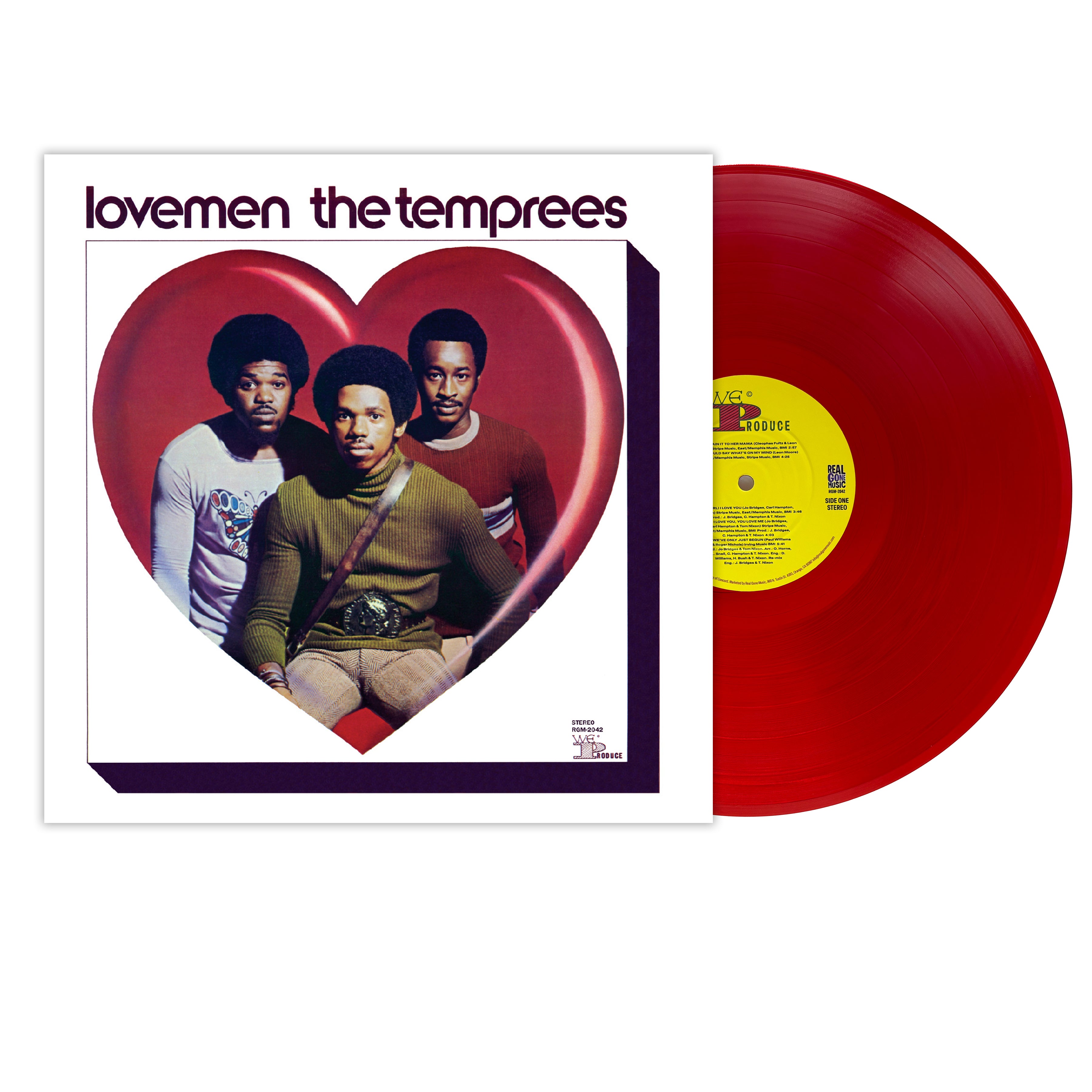 The Temprees Lovemen (All-Analog) Vinyl – Real Gone Music