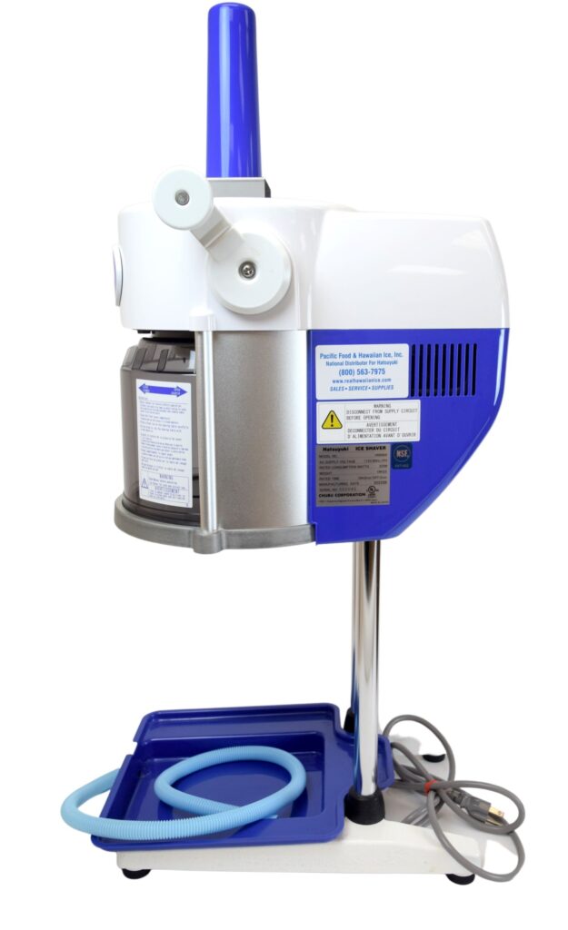 Hatsuyuki HB-600A Block Ice Shaver - Real Hawaiian Ice