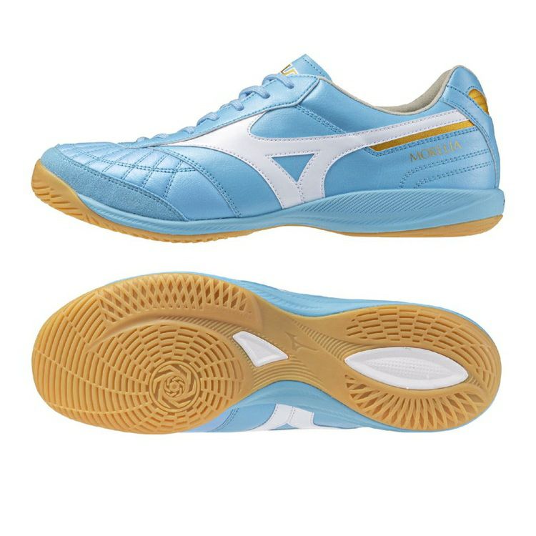 MIZUNO ミズノ モレリア サラ JAPAN TF ユニティスカイブルー×ホワイト