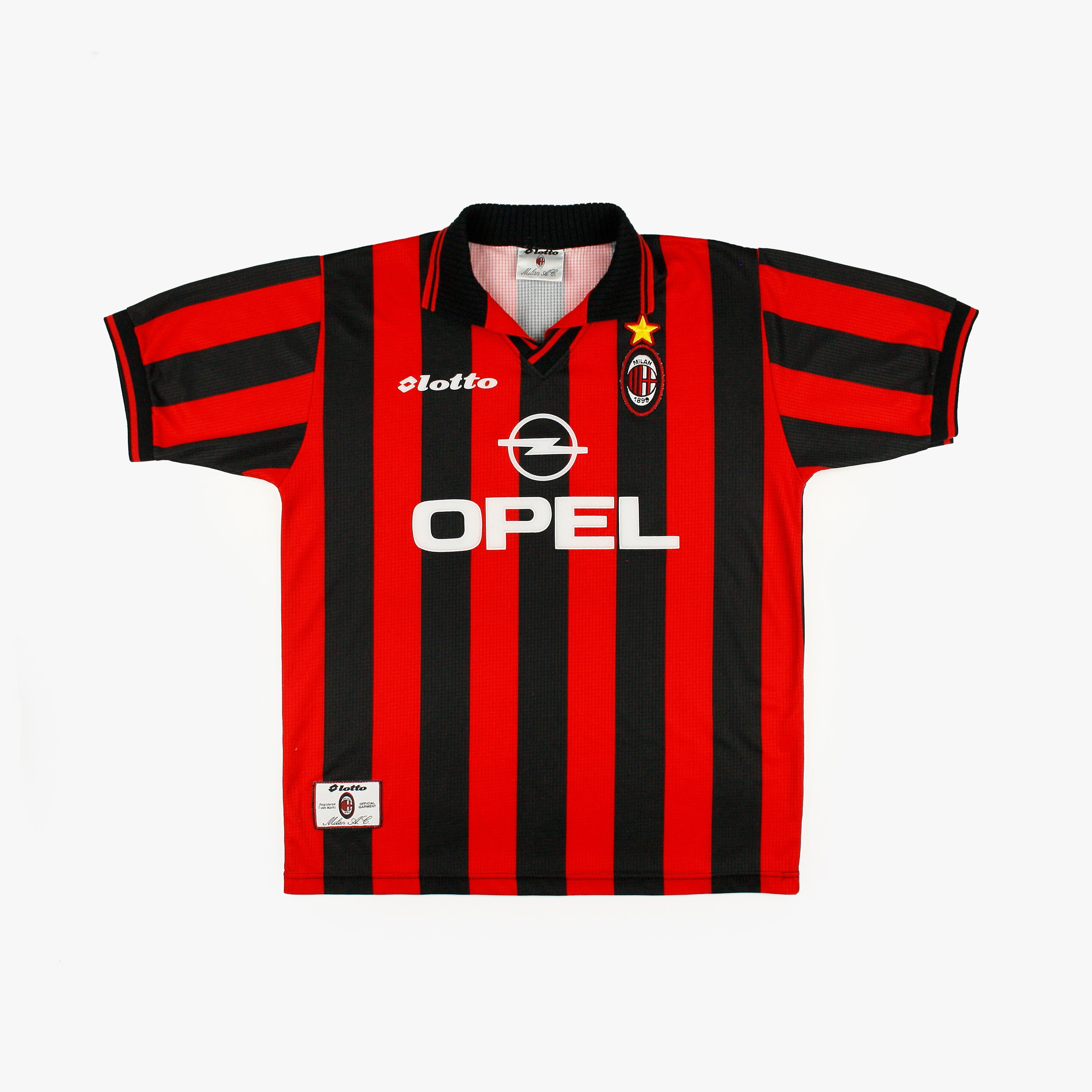 AC Milan 97/98 • Home Shirt • L – Real Vintage Football