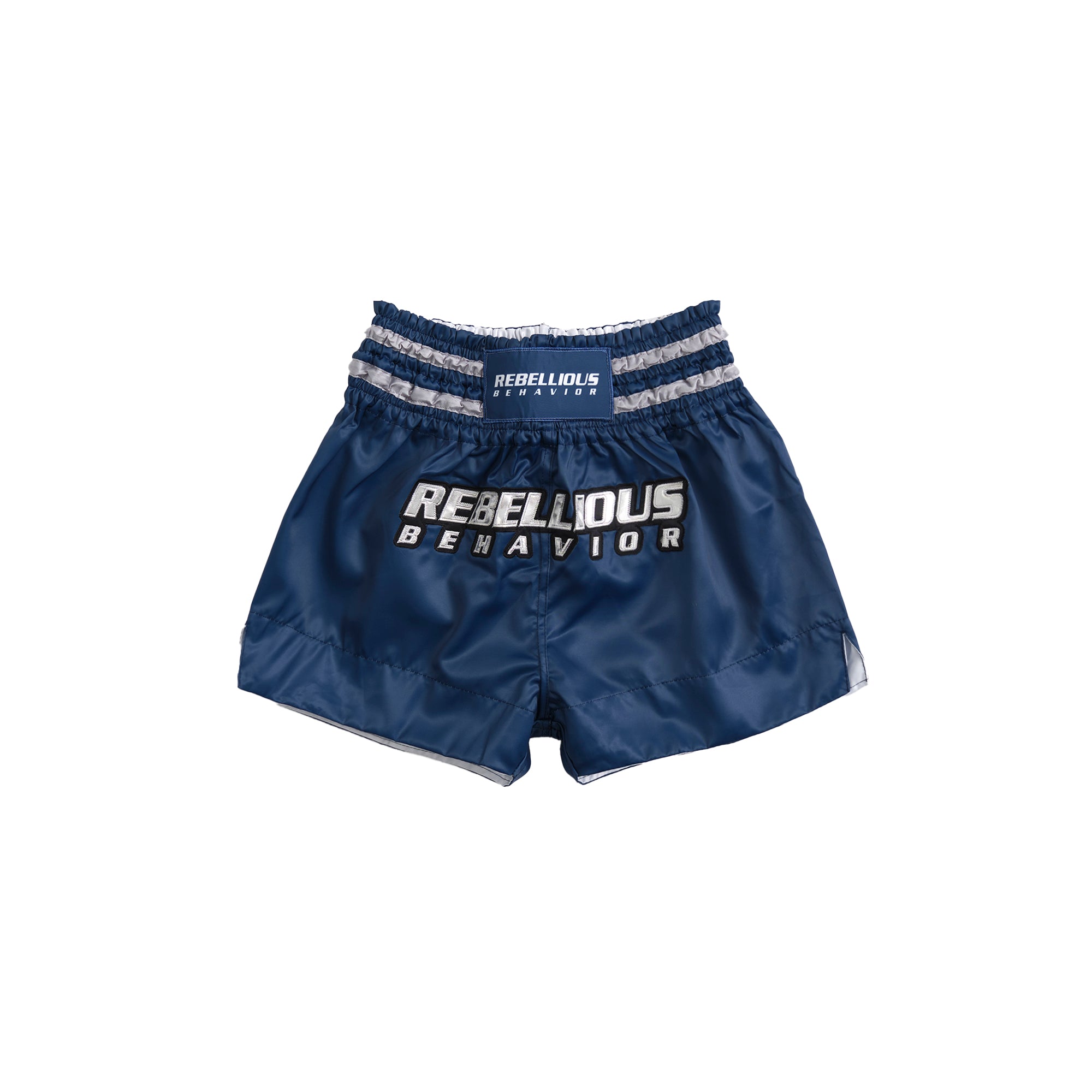 RBLS SP LOGO MUAYTHAI SHORTS SB – REBELLIOUS BEHAVIOR