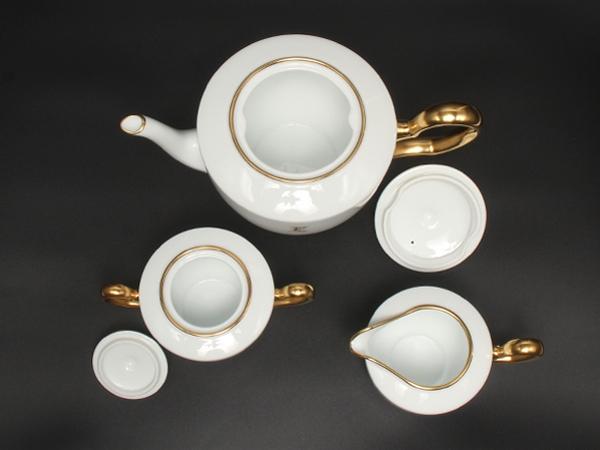 美品 大倉陶園 ティーポット シュガーポット クリーマー 3点セット