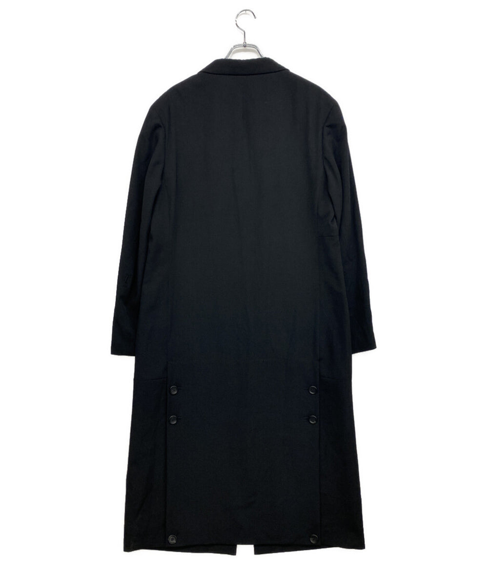 YOHJI YAMAMOTO POUR HOMME コート WOOL GABARDINE LONG JACKET 25SS