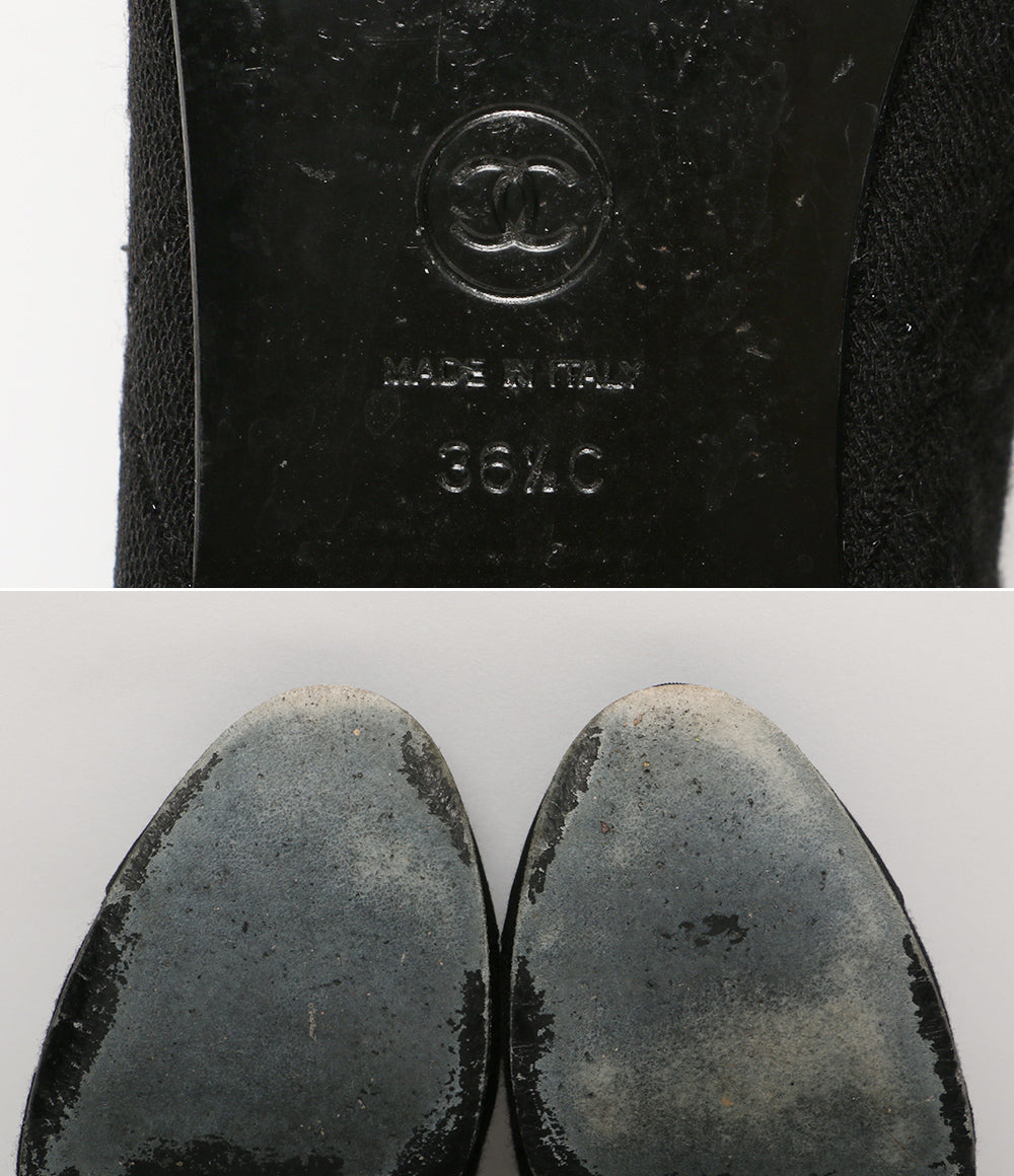 CHANEL バレエシューズ バレリーナ ココ ラメ G02819 レディース SIZE