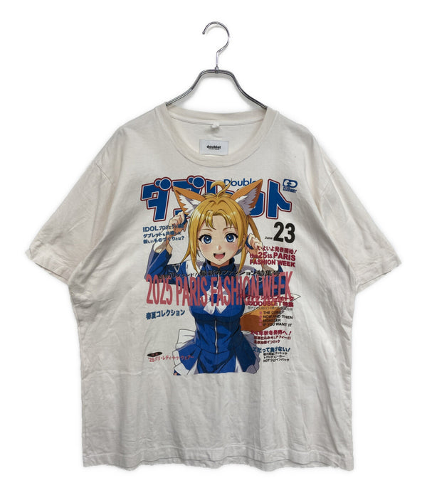 DOUBLET 半袖Tシャツ ANIME PRINT T-SHIRT 25SS 25SS33CS370 メンズ