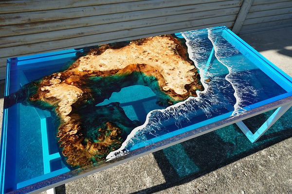 Oceanレジンテーブル｜レジンテーブル専門店 RESIN-SPACE