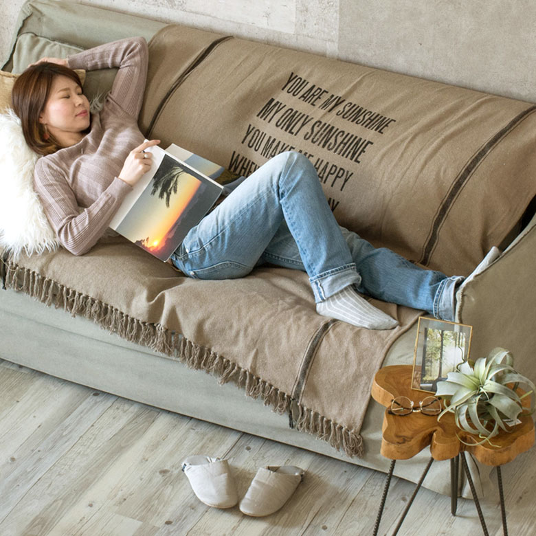 コーチイタリアブランケット毛布マフラーソファカバー膝掛けブランド