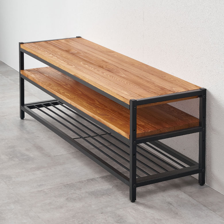 テレビ台 テレビボード ブラックアイアンフレーム家具 タバス TABAS