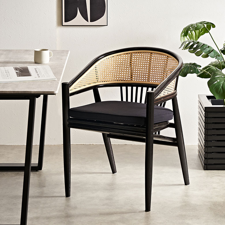 ラタンチェアシリーズ｜ダイニングチェア 天然素材ラタン（籐）