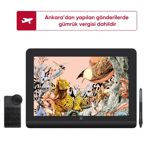 Artist Pro 16 (Gen 2) Drawing Display: 16K Pressure Levels - XPPen